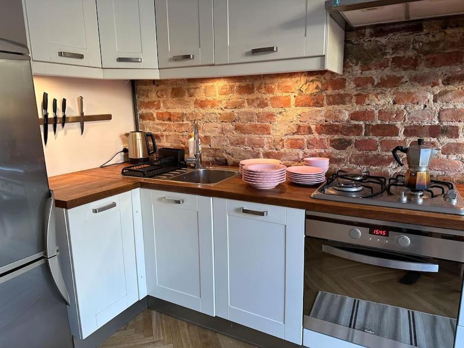 Stary Mokotow, Z Ogrodkiem Appartement Warschau Buitenkant foto