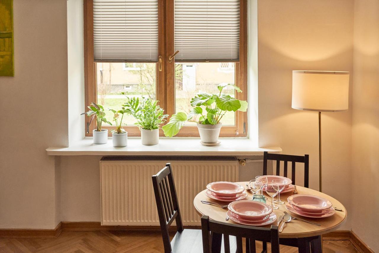 Stary Mokotow, Z Ogrodkiem Appartement Warschau Buitenkant foto