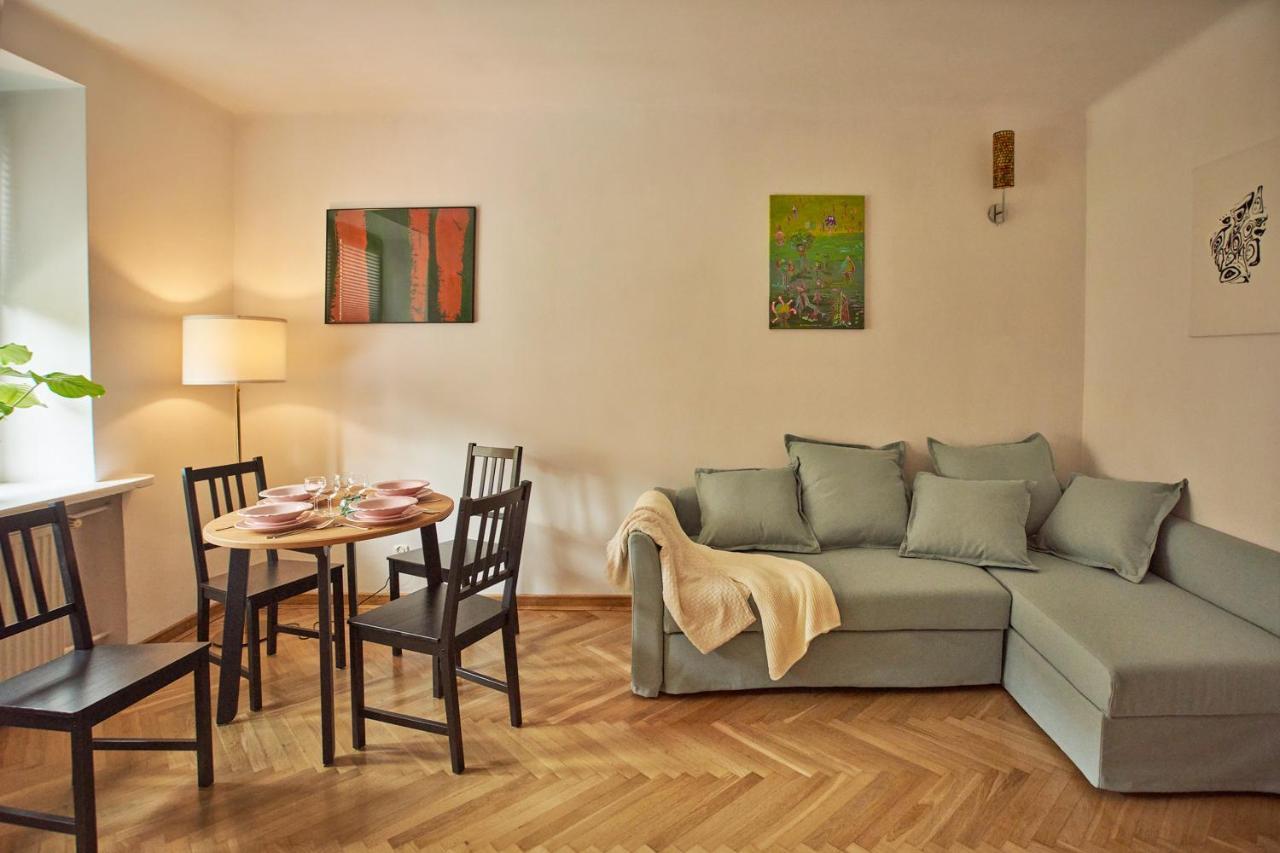 Stary Mokotow, Z Ogrodkiem Appartement Warschau Buitenkant foto